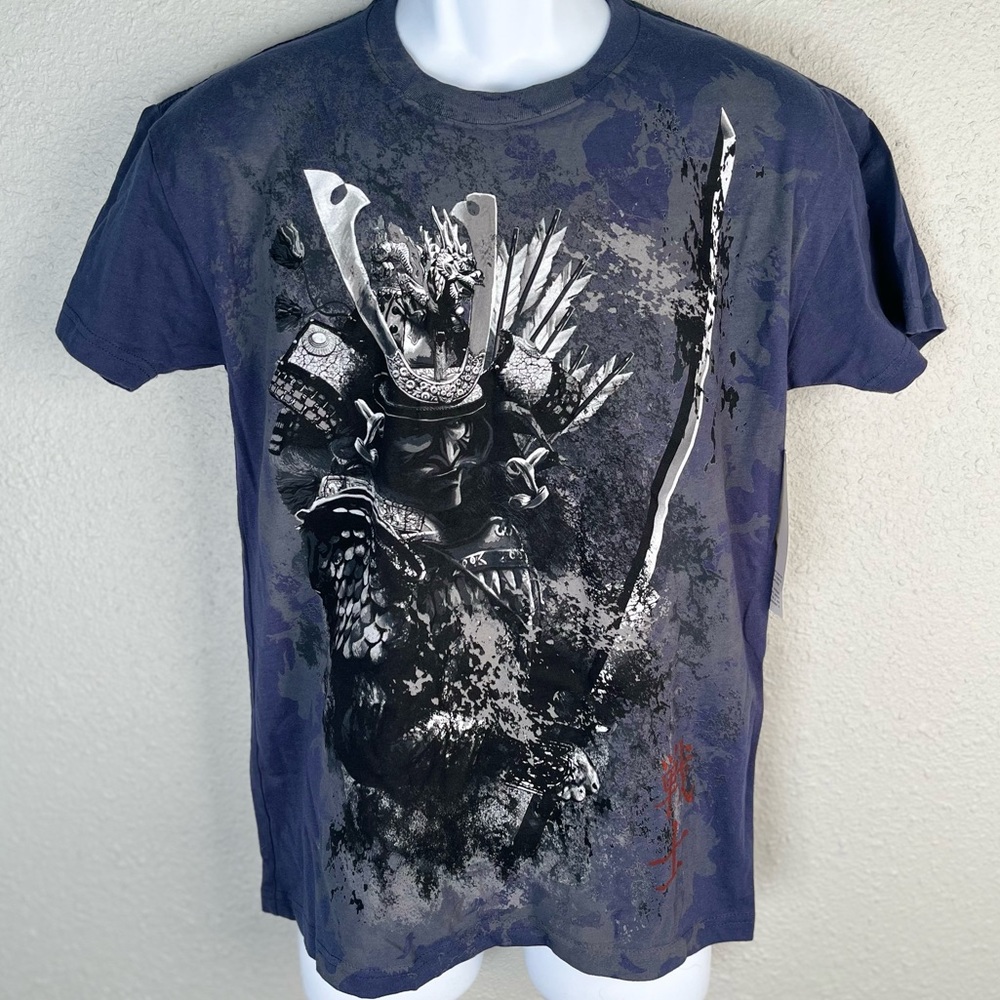 Vintage samurai shirt Size Sm